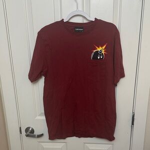The Hundreds Maroon Short Sleeve Tee